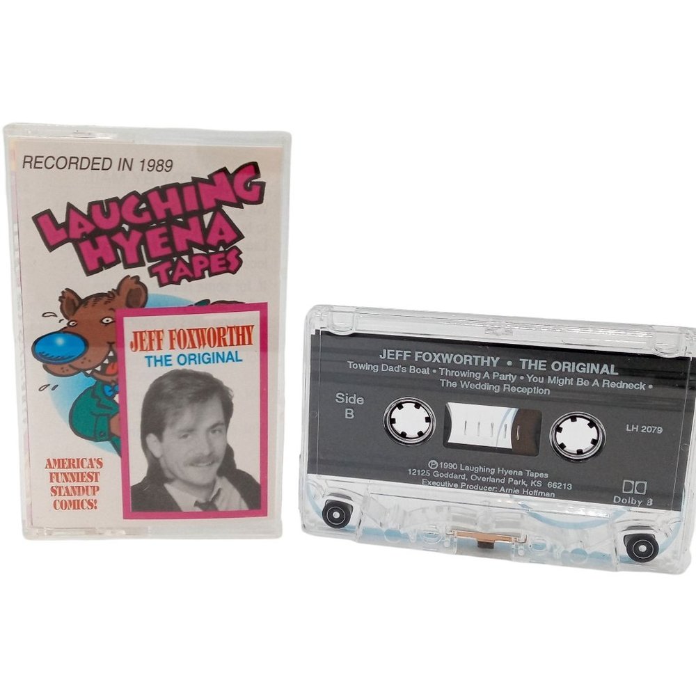 Jeff Foxworthy The Original Cassette Tape Laughing Hyena Tapes Vintage Comedy Re